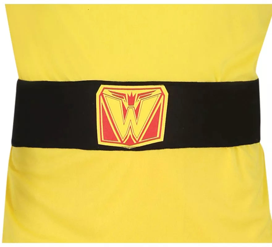 Translation missing: es.Disfraz de Lucha libre Amarillo para hombre
