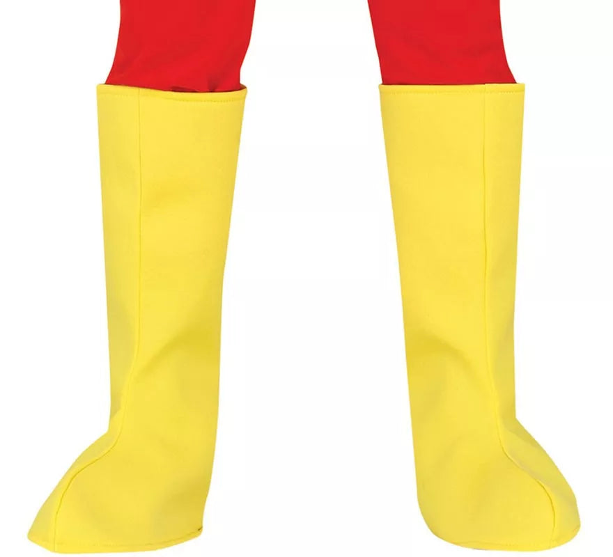 Translation missing: fr.Disfraz de Lucha libre Amarillo para hombre