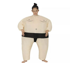 Costume de lutteur de sumo gonflable pour enfants