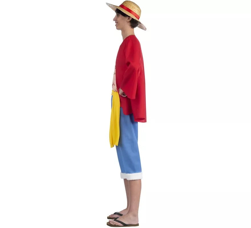 Translation missing: fr.Disfraz de Luffy de One Piece para hombre