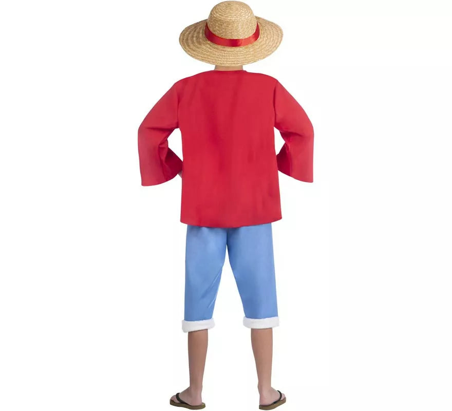 Translation missing: fr.Disfraz de Luffy de One Piece para hombre