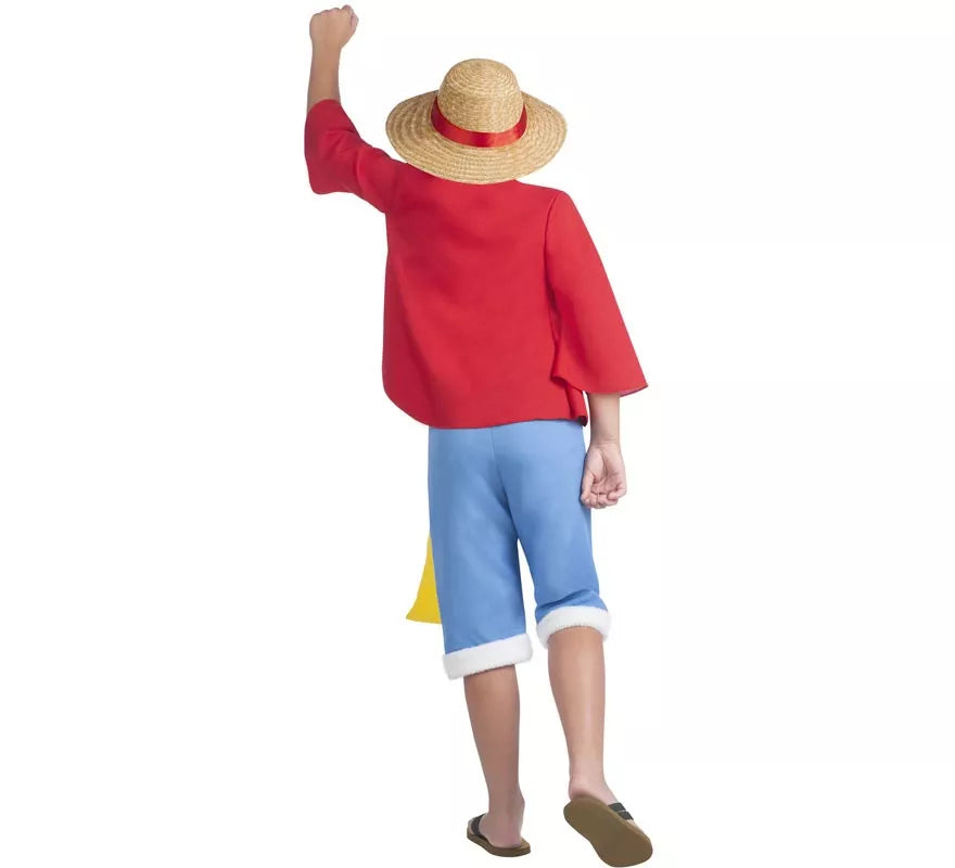 Translation missing: fr.Disfraz de Luffy de One Piece para niño