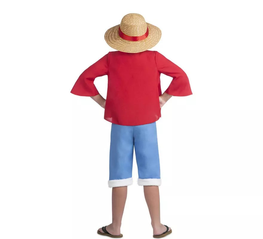 Translation missing: fr.Disfraz de Luffy de One Piece para niño