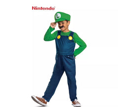 Déguisement Nintendo Super Mario Luigi pour enfant