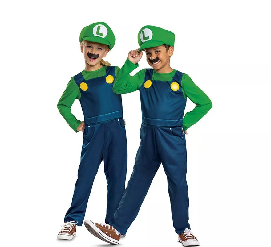 Translation missing: fr.Disfraz de Luigi de Super Mario de Nintendo para niños