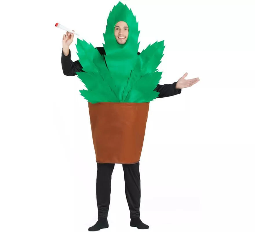 Translation missing: fr.Disfraz de Maceta de Marihuana para adultos