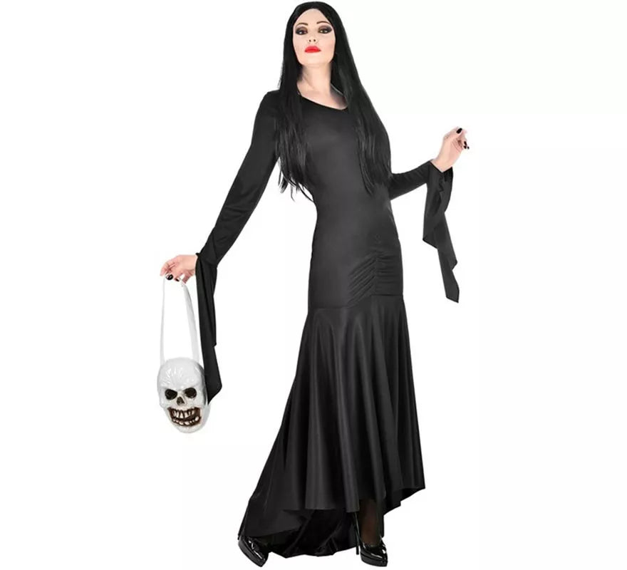 Translation missing: fr.Disfraz de Madre Tenebrosa con Bolsa Calavera para mujer