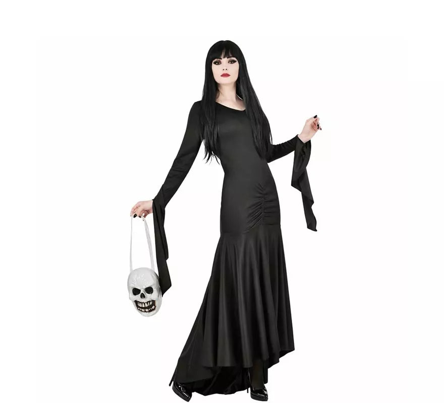 Translation missing: fr.Disfraz de Madre Tenebrosa con Bolsa Calavera para mujer