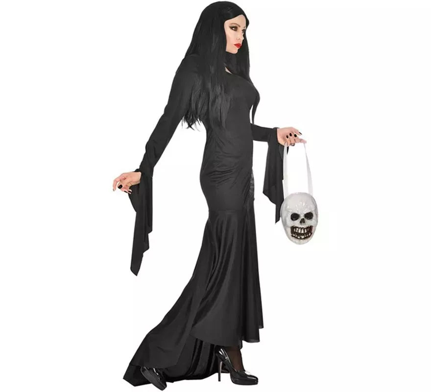 Translation missing: fr.Disfraz de Madre Tenebrosa con Bolsa Calavera para mujer