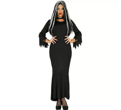 Déguisement de Morticia pour femme