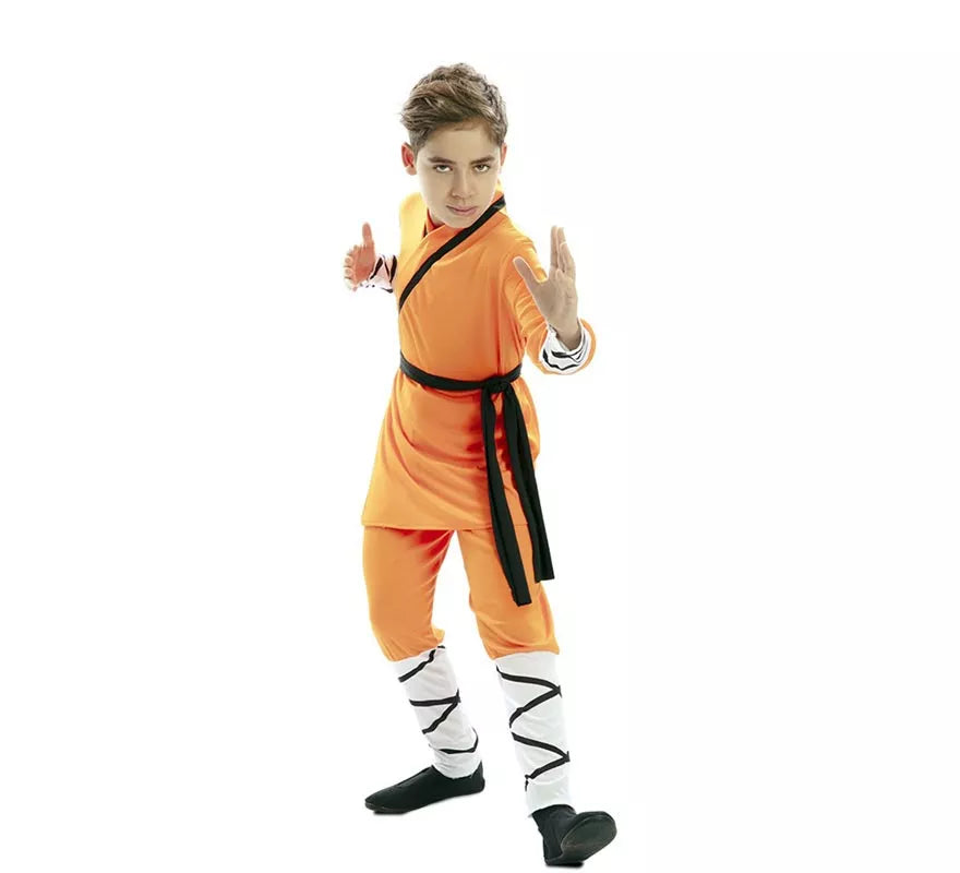 Translation missing: fr.Disfraz de Maestro Shaolin Infantil para niño