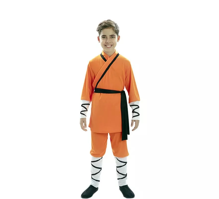 Translation missing: fr.Disfraz de Maestro Shaolin Infantil para niño