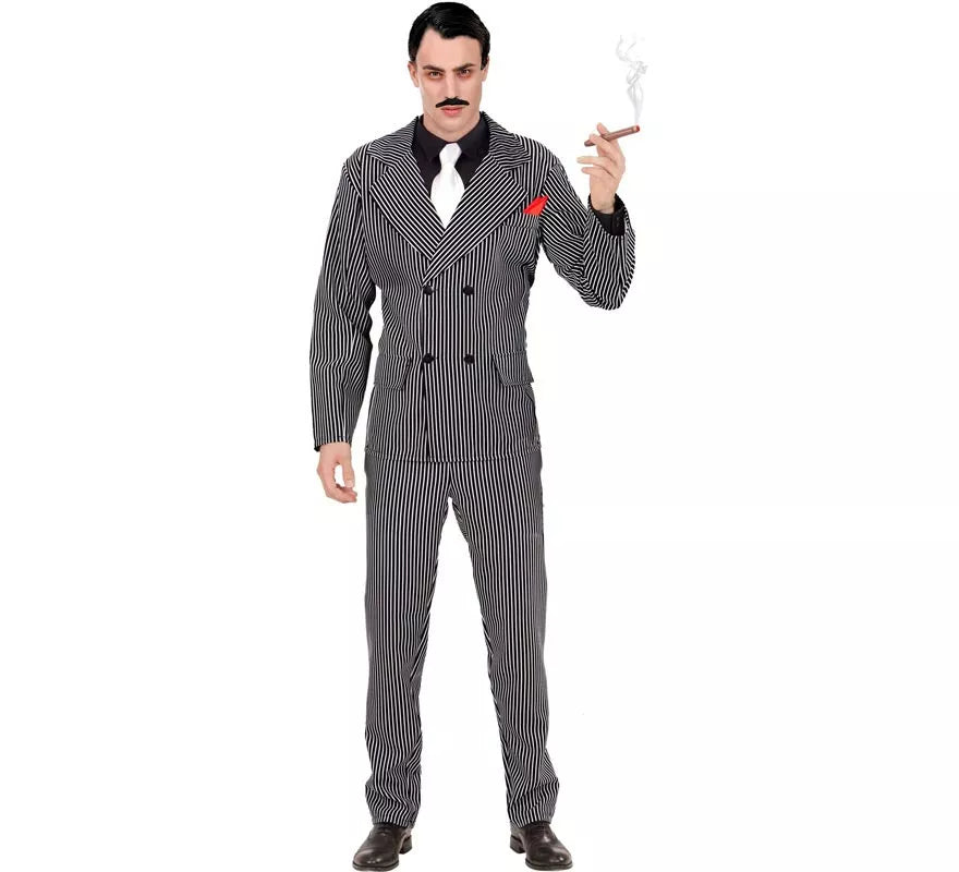 Translation missing: fr.Disfraz de Mafioso en traje elegante para hombre