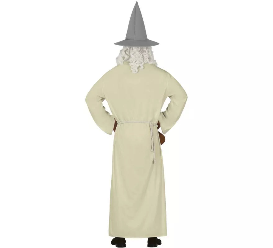 Translation missing: fr.Disfraz de Mago blanco con Sombrero para hombre