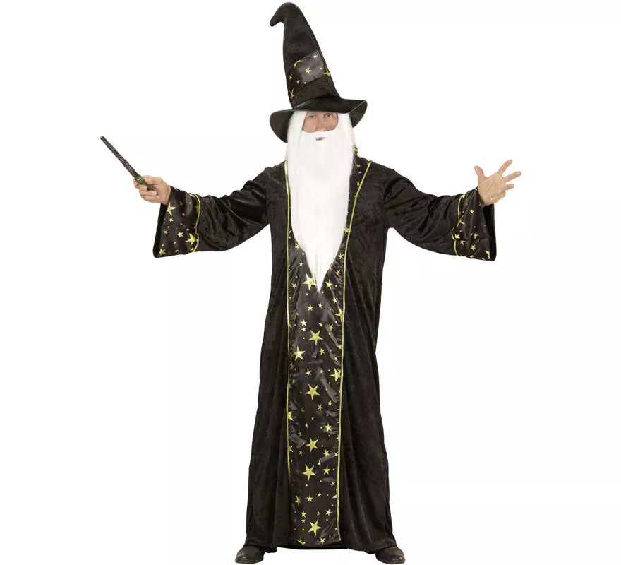 Translation missing: fr.Disfraz de Mago Fantasía Oscuro para hombre