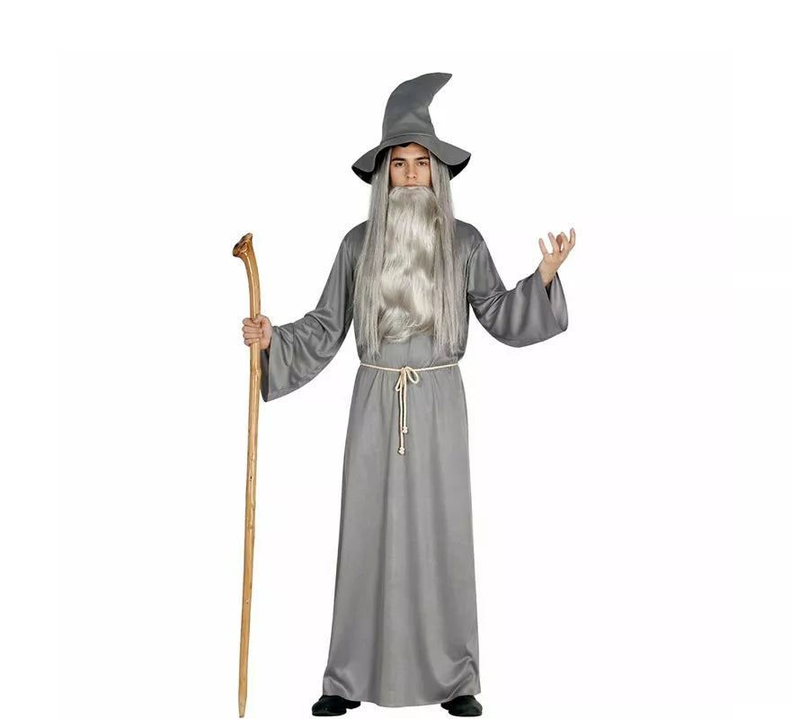 Translation missing: fr.Disfraz de Mago Gandalf el gris para hombre