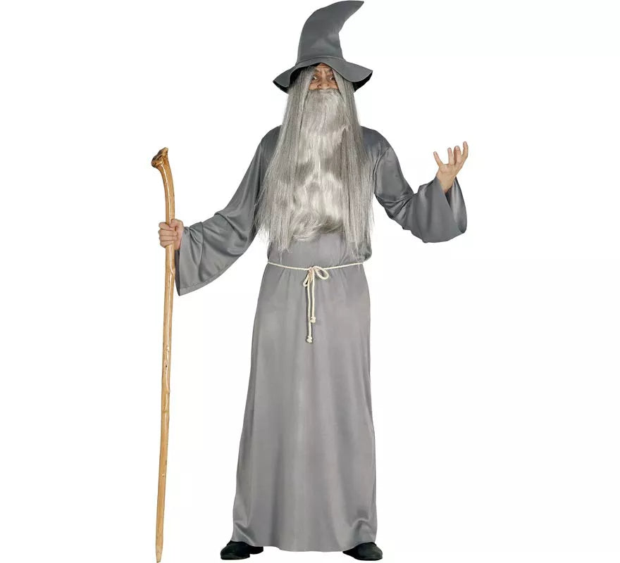 Translation missing: fr.Disfraz de Mago Gandalf el gris para hombre
