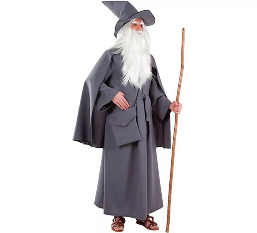 Translation missing: fr.Disfraz de Mago Gris para hombre