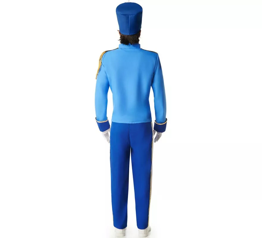 Translation missing: fr.Disfraz de Majorette azul para hombre
