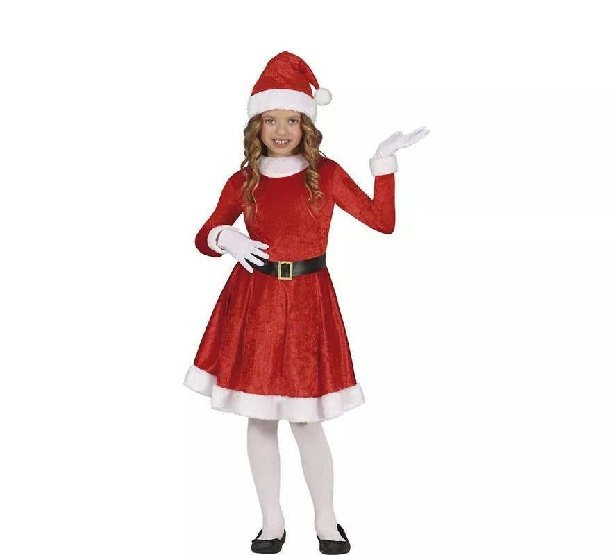Translation missing: fr.Disfraz de Mamá Noel de Invierno para niña