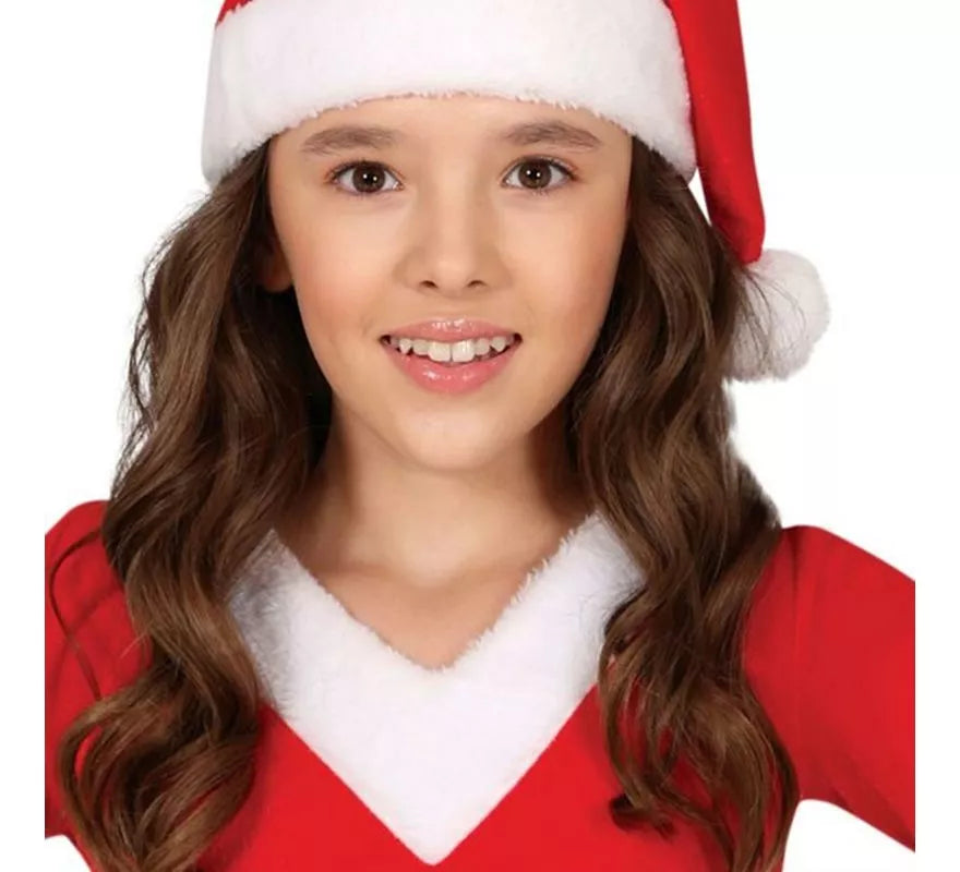 Translation missing: fr.Disfraz de Mamá Noel en vestido largo para niña