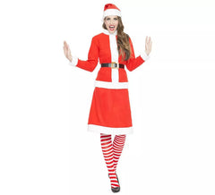 Déguisement de Mère Noël ou Miss Santa Claus pour femme