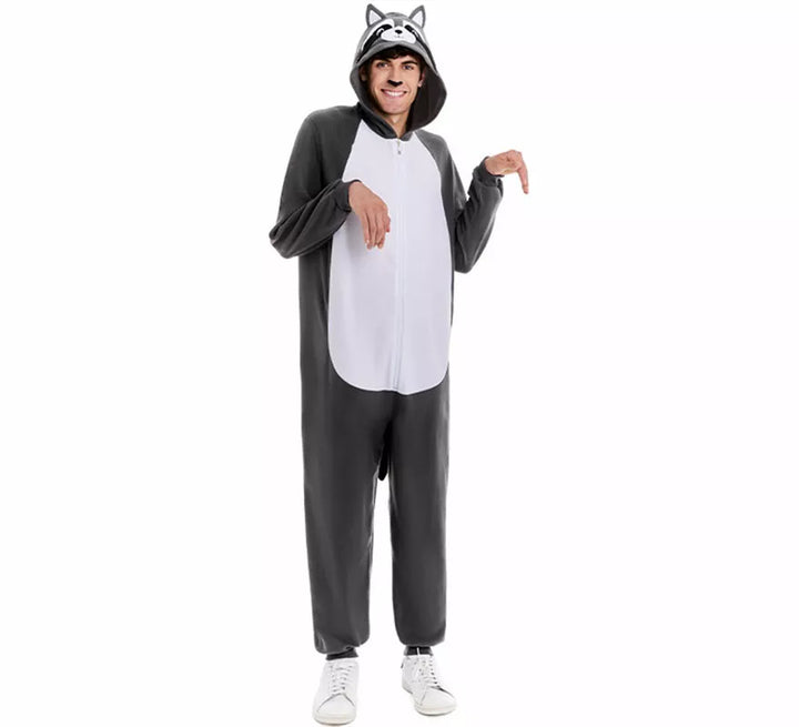 Disfraz de Mapache para adulto