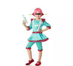 Costume de martien de l'espace pour fille