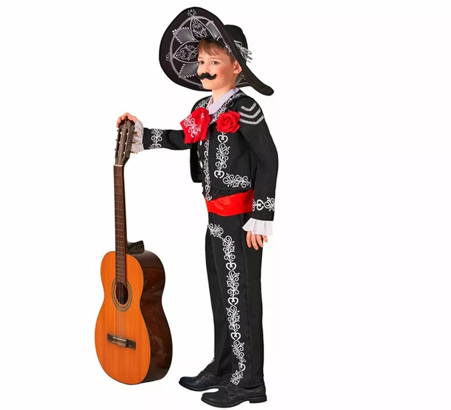 Translation missing: fr.Disfraz de Mariachi Día de los Muertos para niños