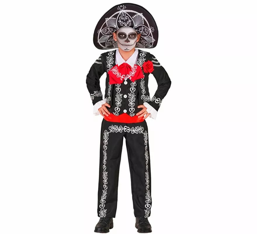 Translation missing: fr.Disfraz de Mariachi Día de los Muertos para niños