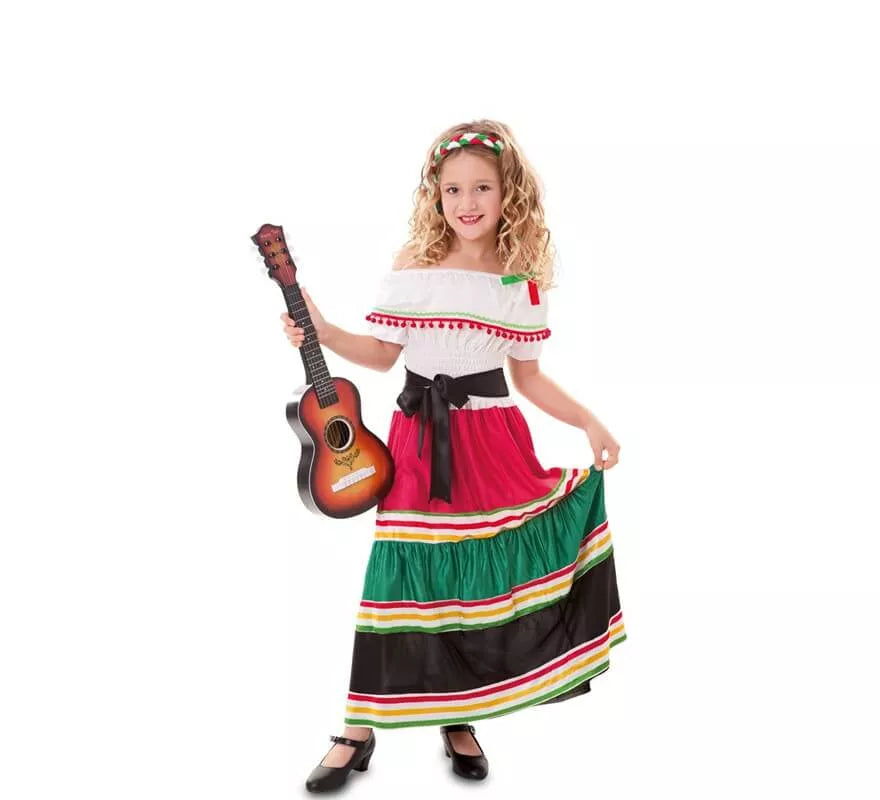 Translation missing: fr.Disfraz de Mariachi Mexicana para niña
