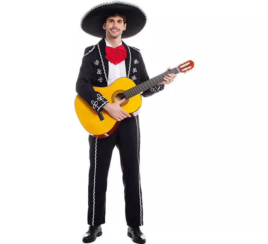 Translation missing: fr.Disfraz de Mariachi Mexicano Cantante Charro para hombre