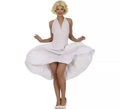Marilyn Monroe Costume Robe blanche pour femme