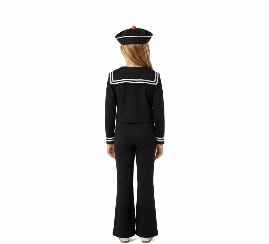 Disfraz de Marinero negro para niños