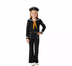 Déguisement marin noir enfant