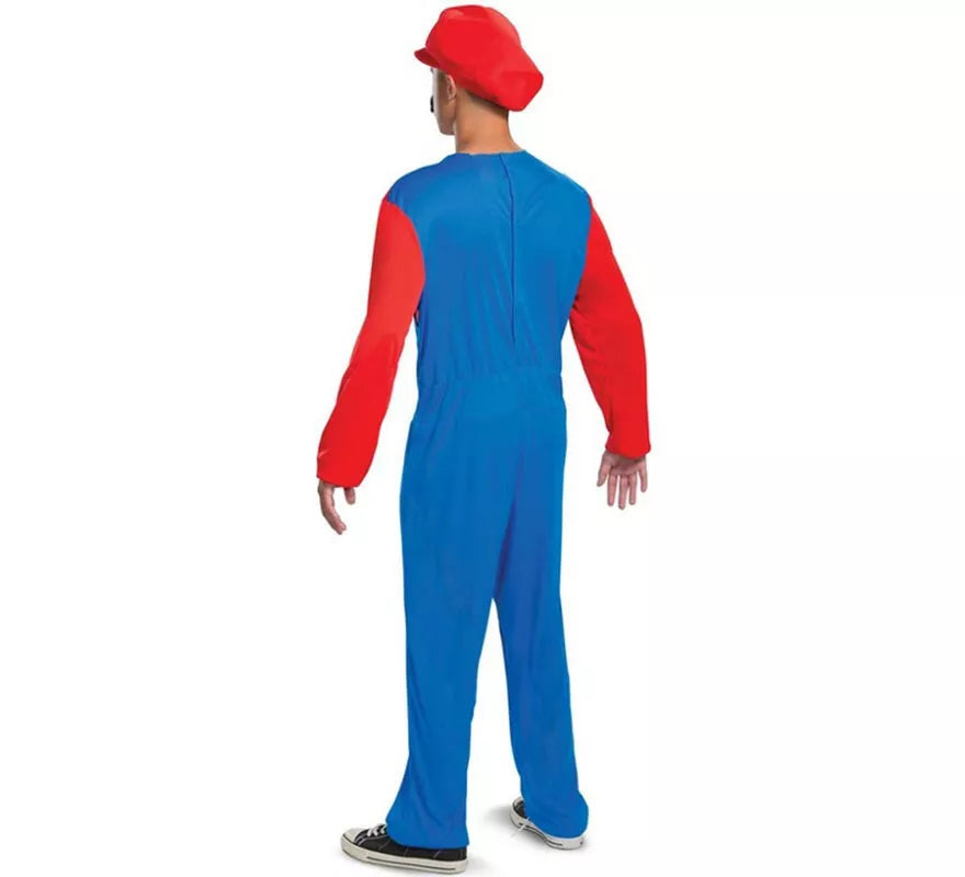Translation missing: fr.Disfraz de Mario Nintendo Super Mario Brothers clásico para hombre