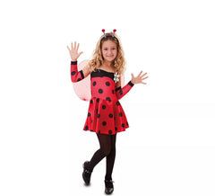 Déguisement de Coccinnelle avec ailes pour fille