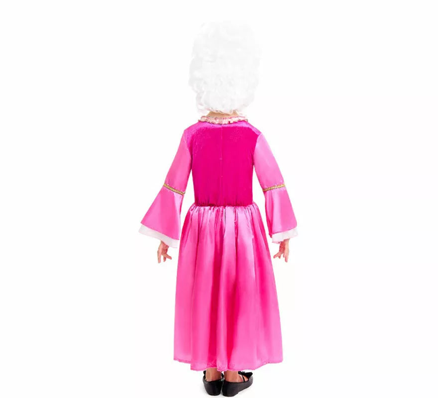 Translation missing: es.Disfraz de Marquesa de Época rosa para niña