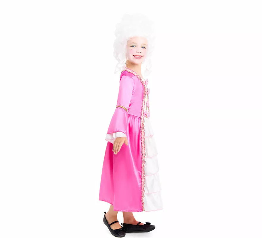 Translation missing: es.Disfraz de Marquesa de Época rosa para niña