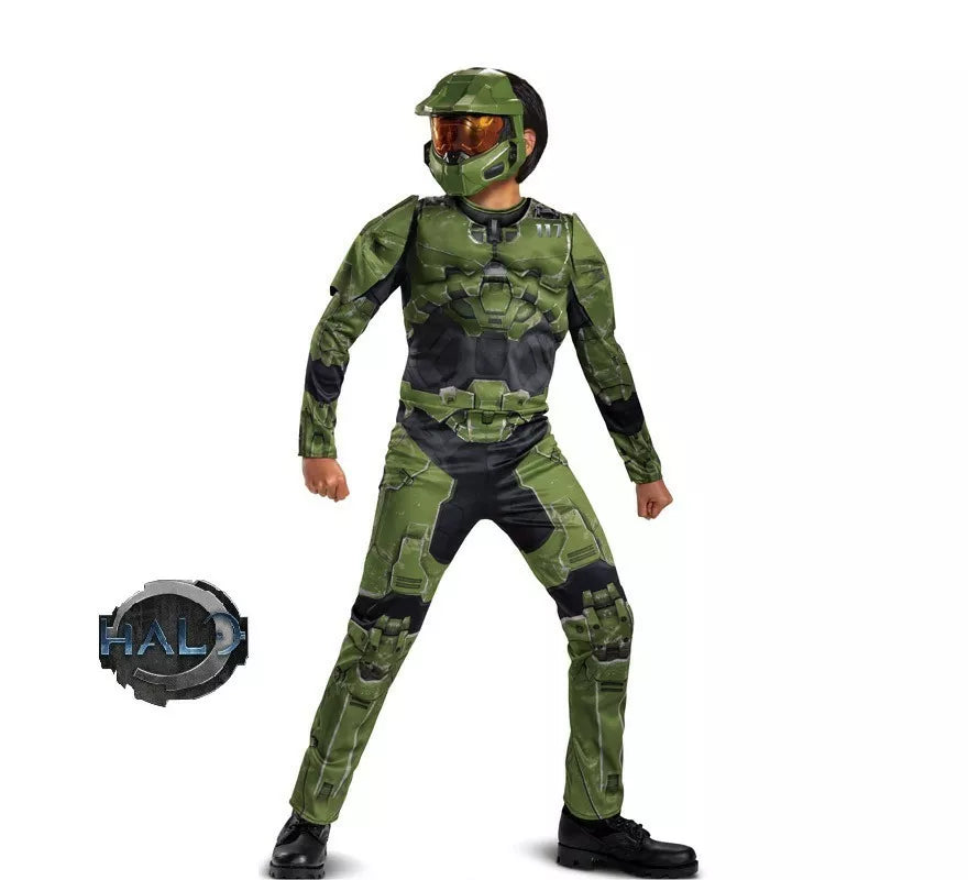 Translation missing: fr.Disfraz de Master Chief Halo de Lujo para niño