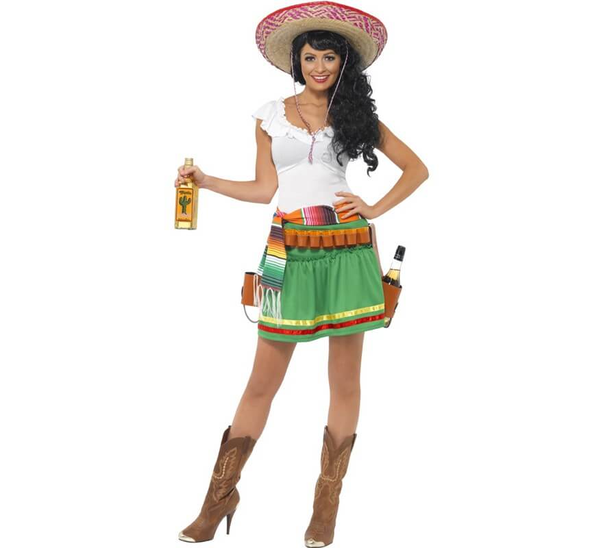 Translation missing: fr.Disfraz de Mexicana del Tequila para mujer