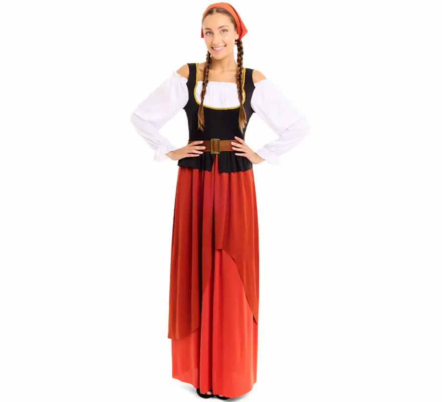 Translation missing: fr.Disfraz de Mesonera Medieval para mujer