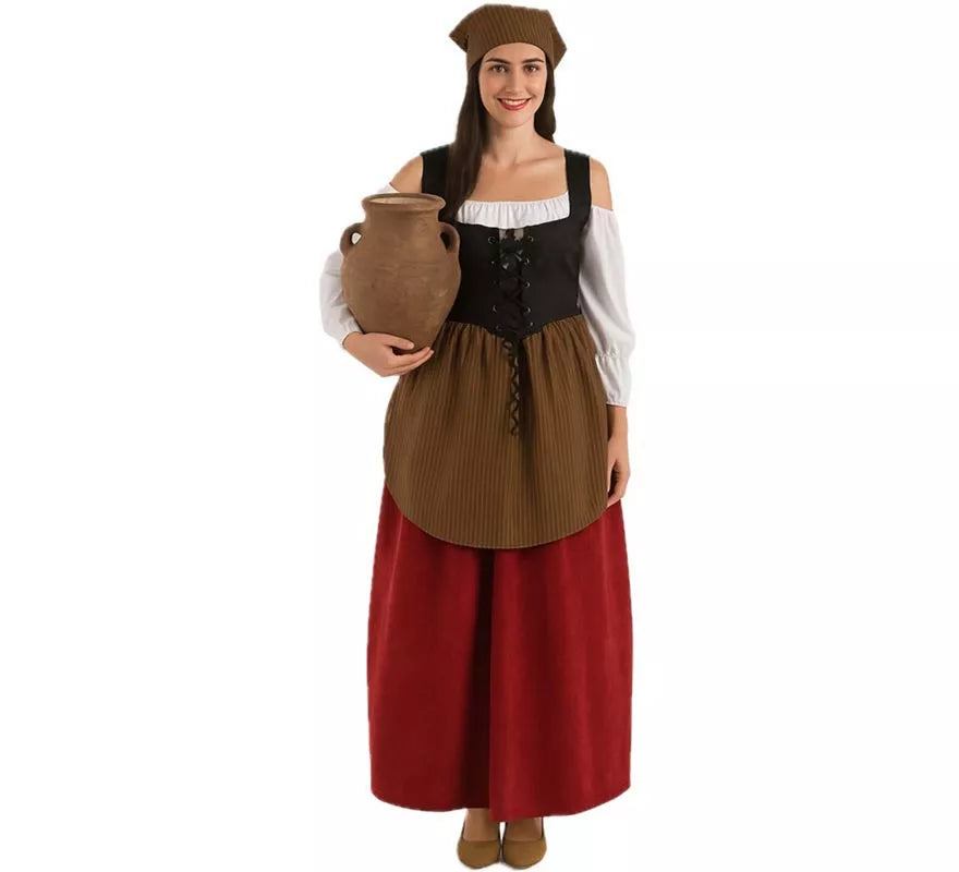 Translation missing: fr.Disfraz de Mesonera Medieval para mujer