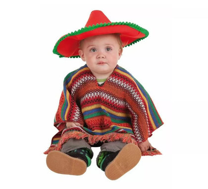 Disfraz de Mexicano para bebé