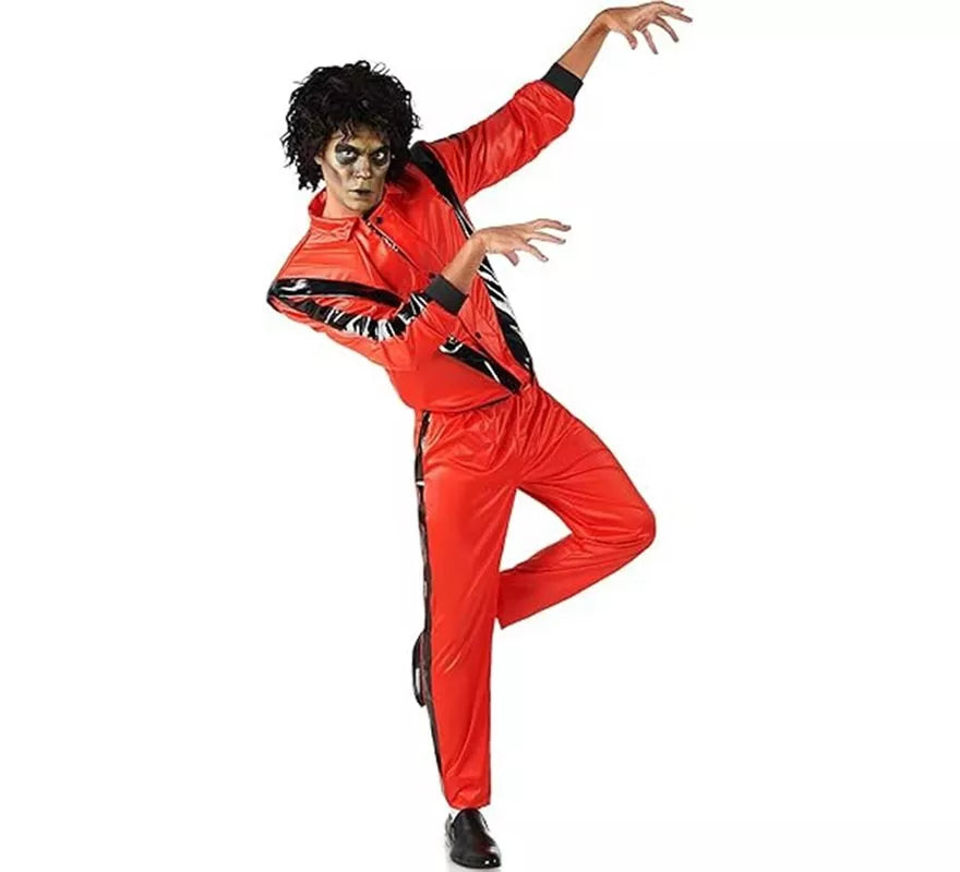 Translation missing: fr.Disfraz de Michael Jackson Thriller para hombre