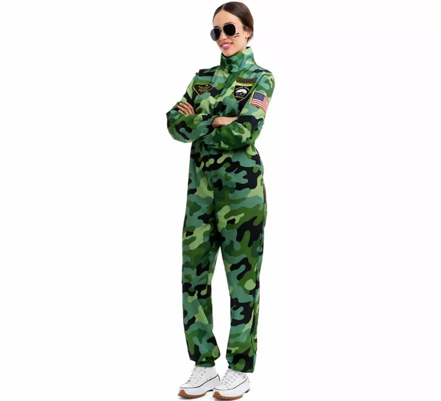 Translation missing: fr.Disfraz de Militar Camuflaje para hombre