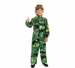 Costume militaire camouflage garçon