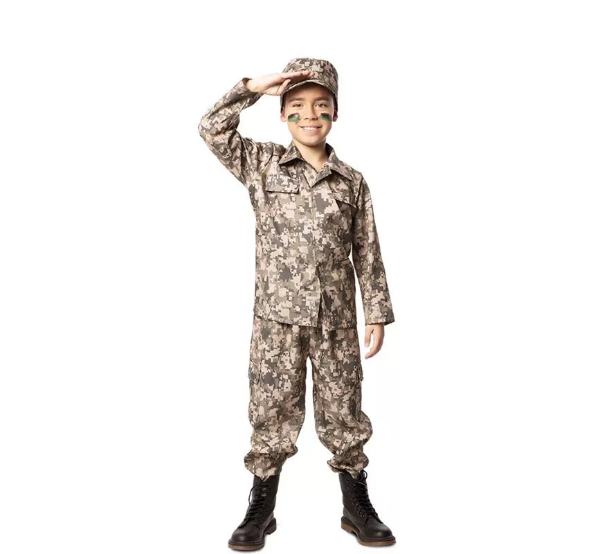 Translation missing: fr.Disfraz de Militar para niños