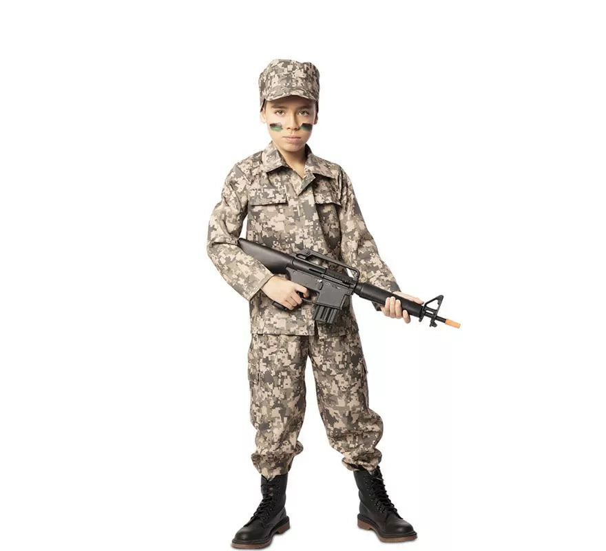 Translation missing: fr.Disfraz de Militar para niños