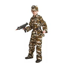Déguisement de Militaire pour enfants plusieurs tailles